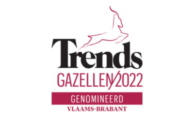 P95 nominated for the Trends Gazelles Flemish Brabant 2022