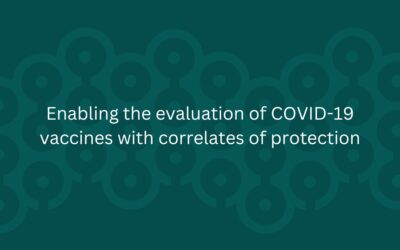 Enabling the evaluation of COVID-19 vaccines with correlates of protection