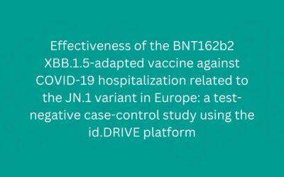 COVID-19 vaccine effectiveness study against JN.1 variant using id.DRIVE platform