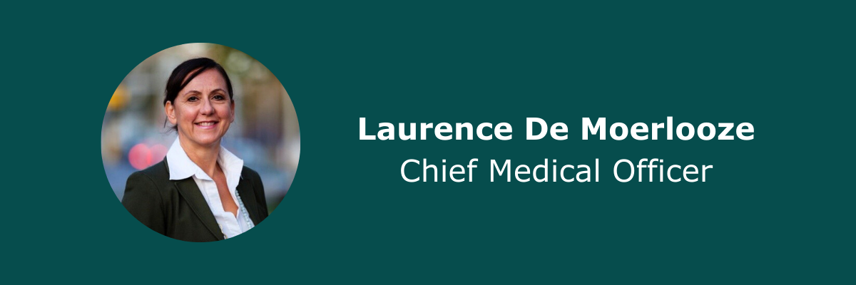 Laurence De Moerlooze P95 Chief Medical Officer