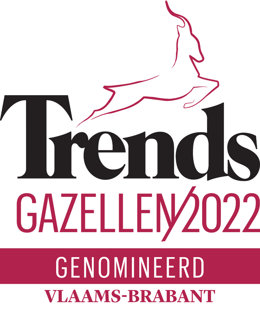 P95 nominated for the Trends Gazelles Flemish Brabant 2022